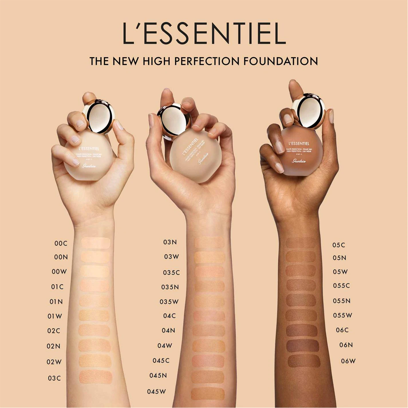 Promo 👍 Guerlain L'Essentiel High Perfection Foundation 24Hr Wear - SPF 15 💯 - Image 4