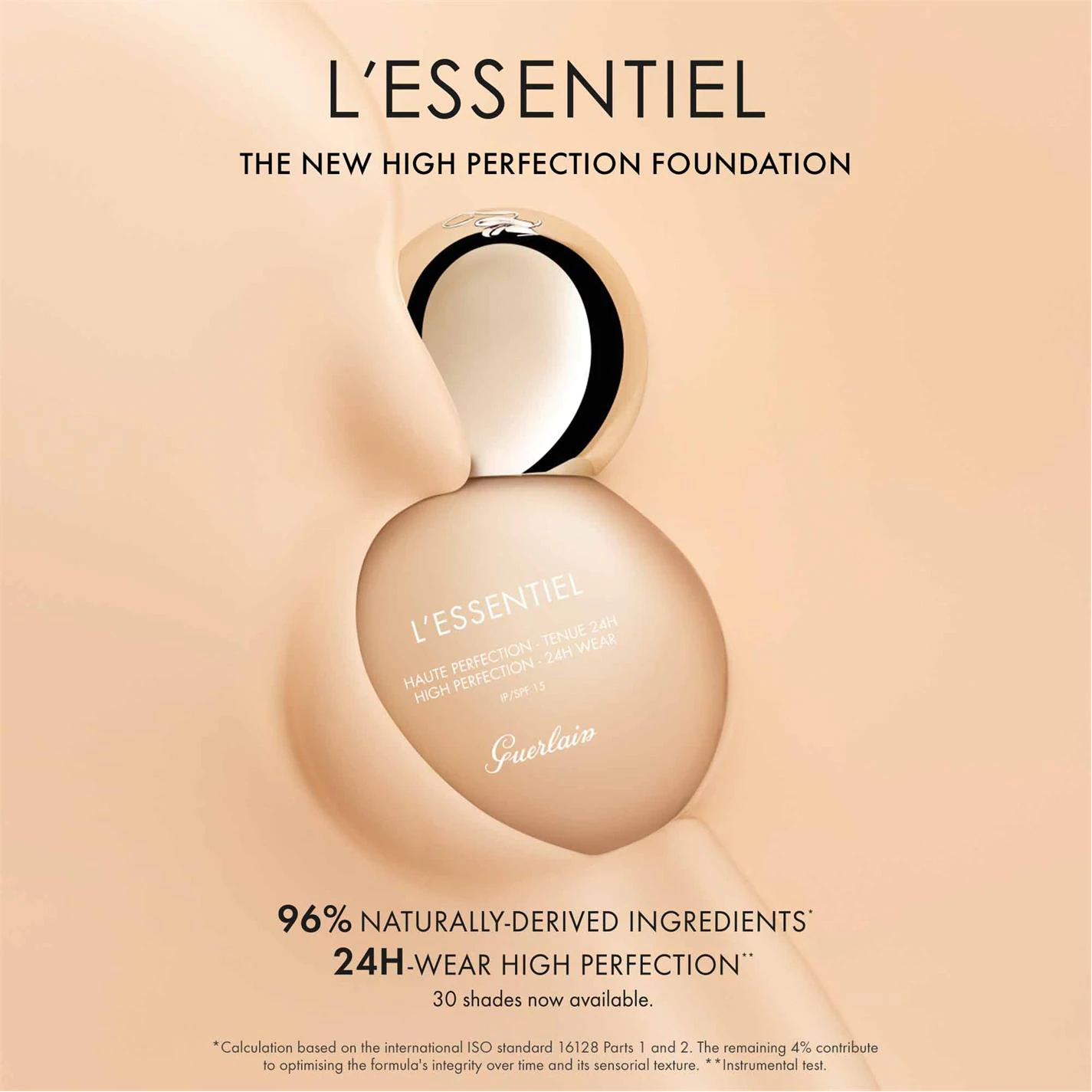 Promo 👍 Guerlain L'Essentiel High Perfection Foundation 24Hr Wear - SPF 15 💯 - Image 8